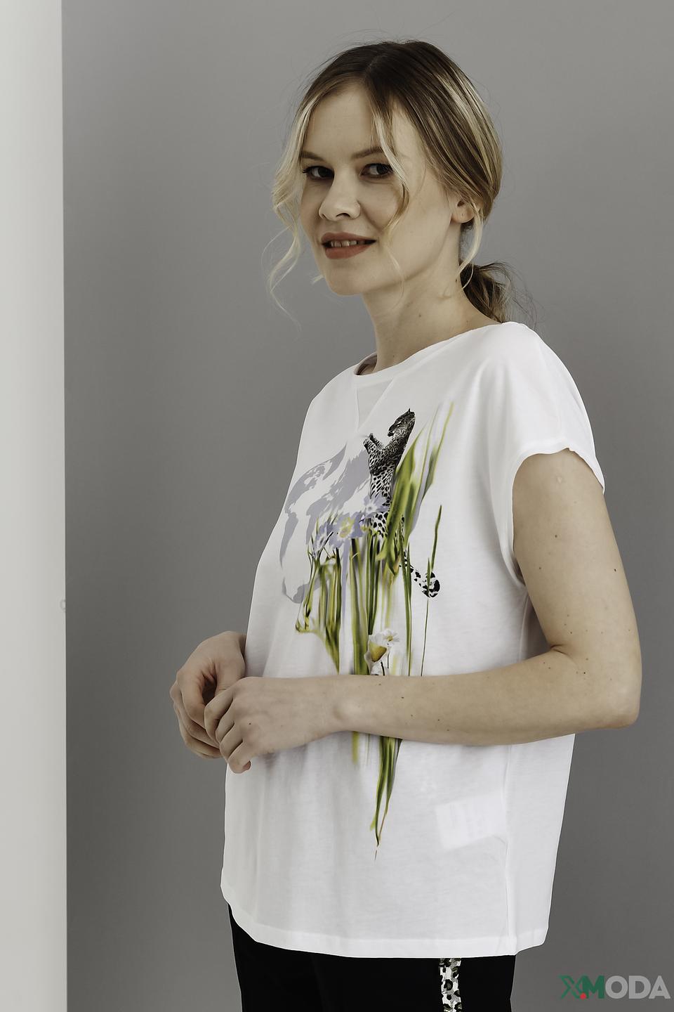 Футболка Marc Cain с принтом