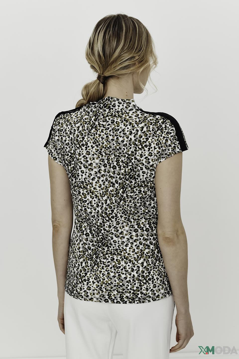 Джемпер Marc Cain с леопардовым принтом