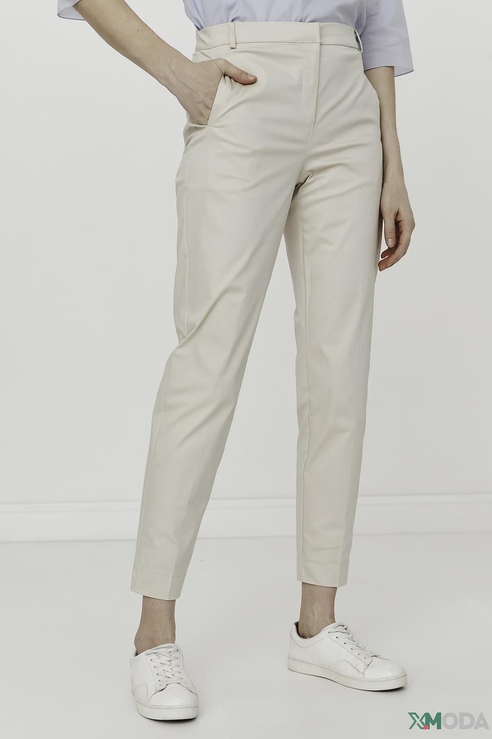 Джинсы D. Exterior бежевые прямые