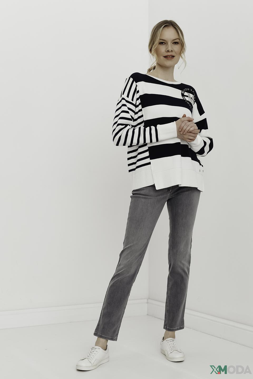 Джинсы Zerres серые прямые