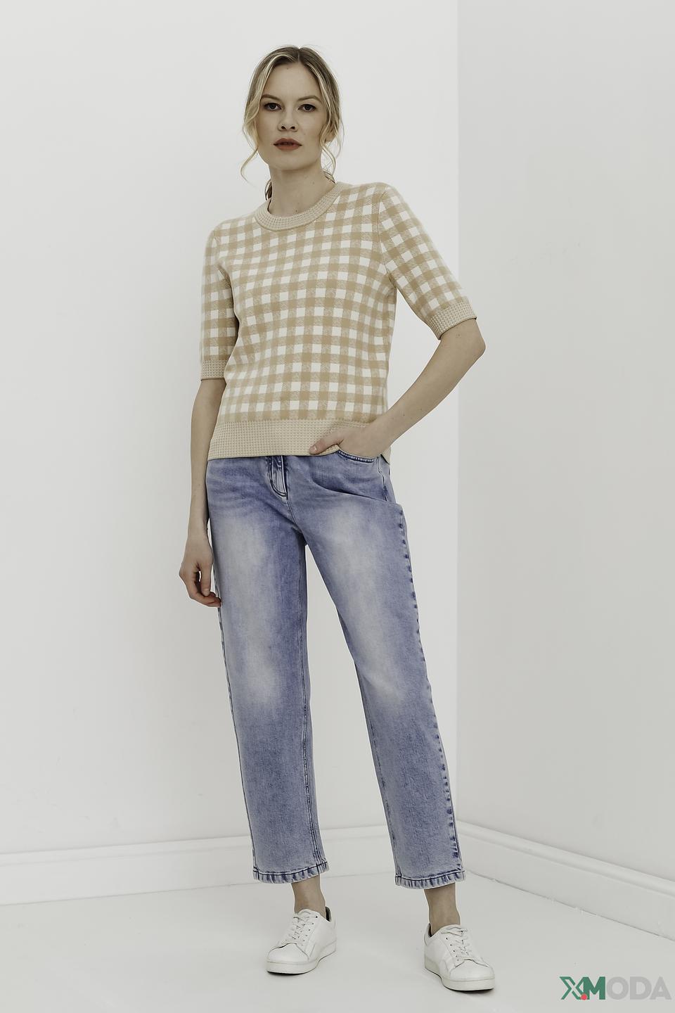 Джинсы Luisa Cerano голубые