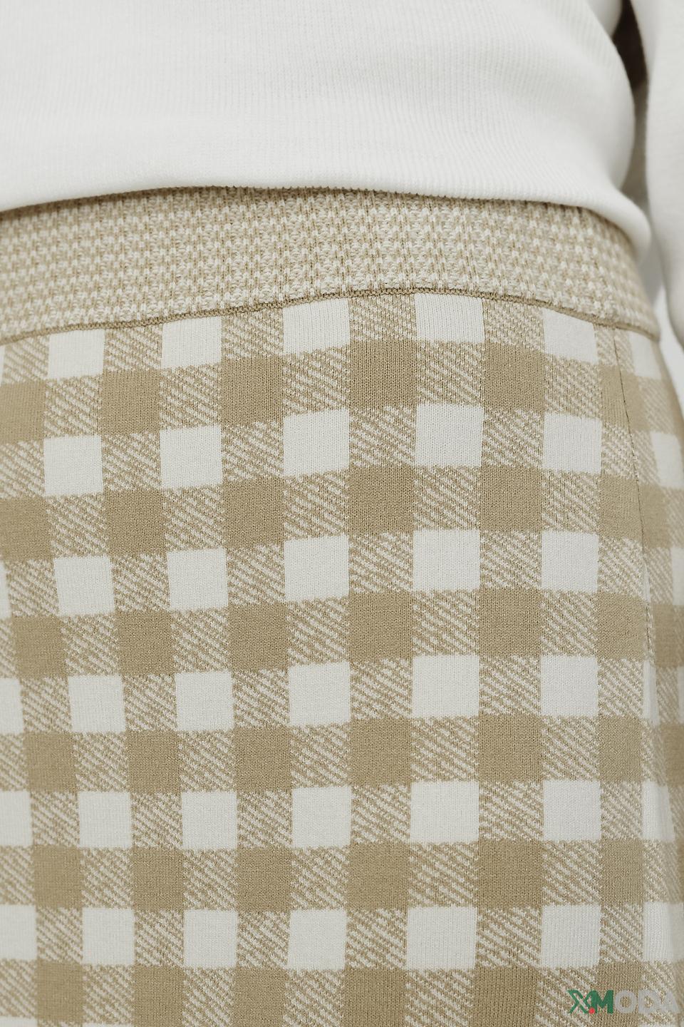 Юбка Oui в клетку миди