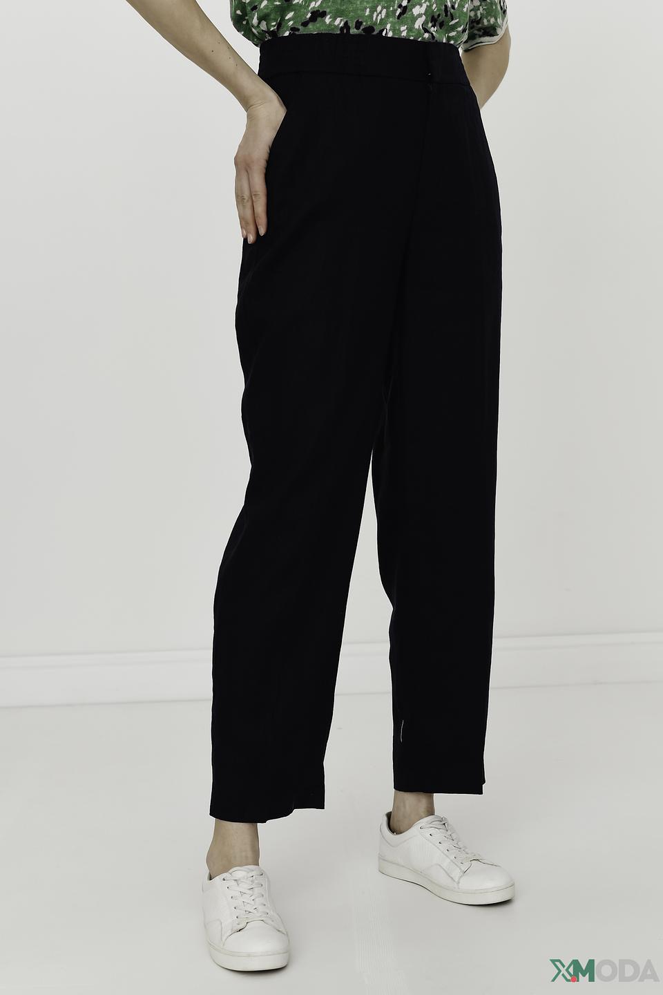 Брюки Oui чёрные прямые