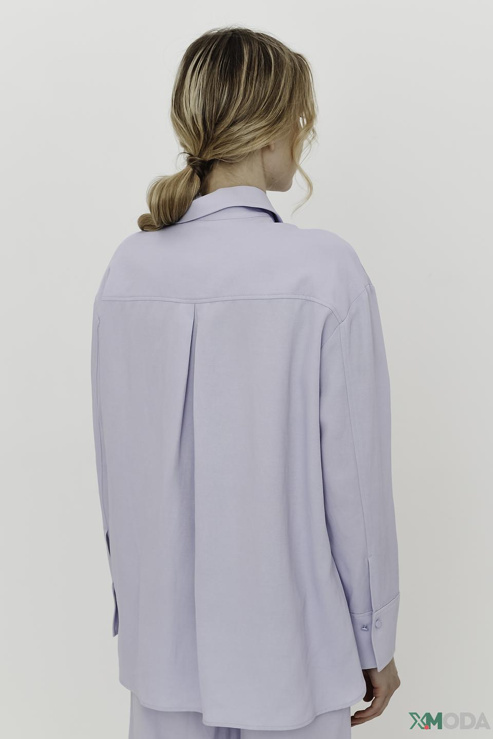 Рубашка Marc Cain лавандовая
