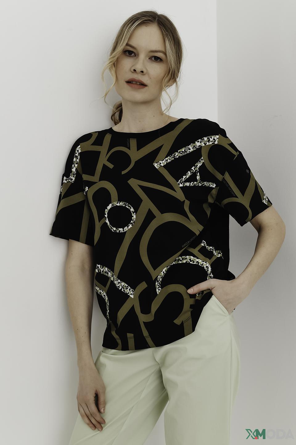 Блуза Marc Cain с принтом