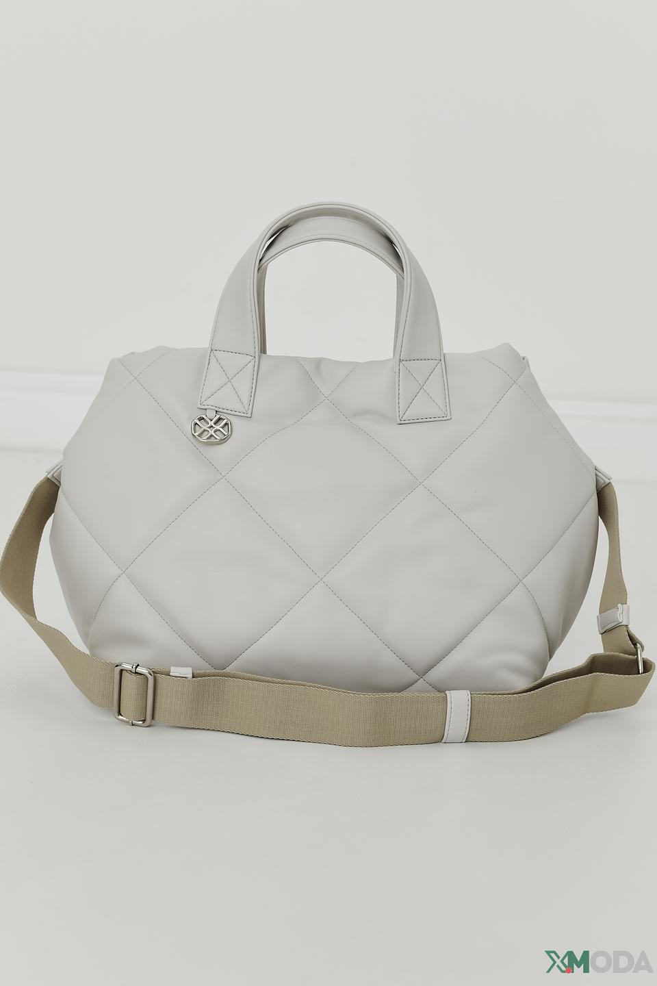 Сумка Unisa стеганая белая