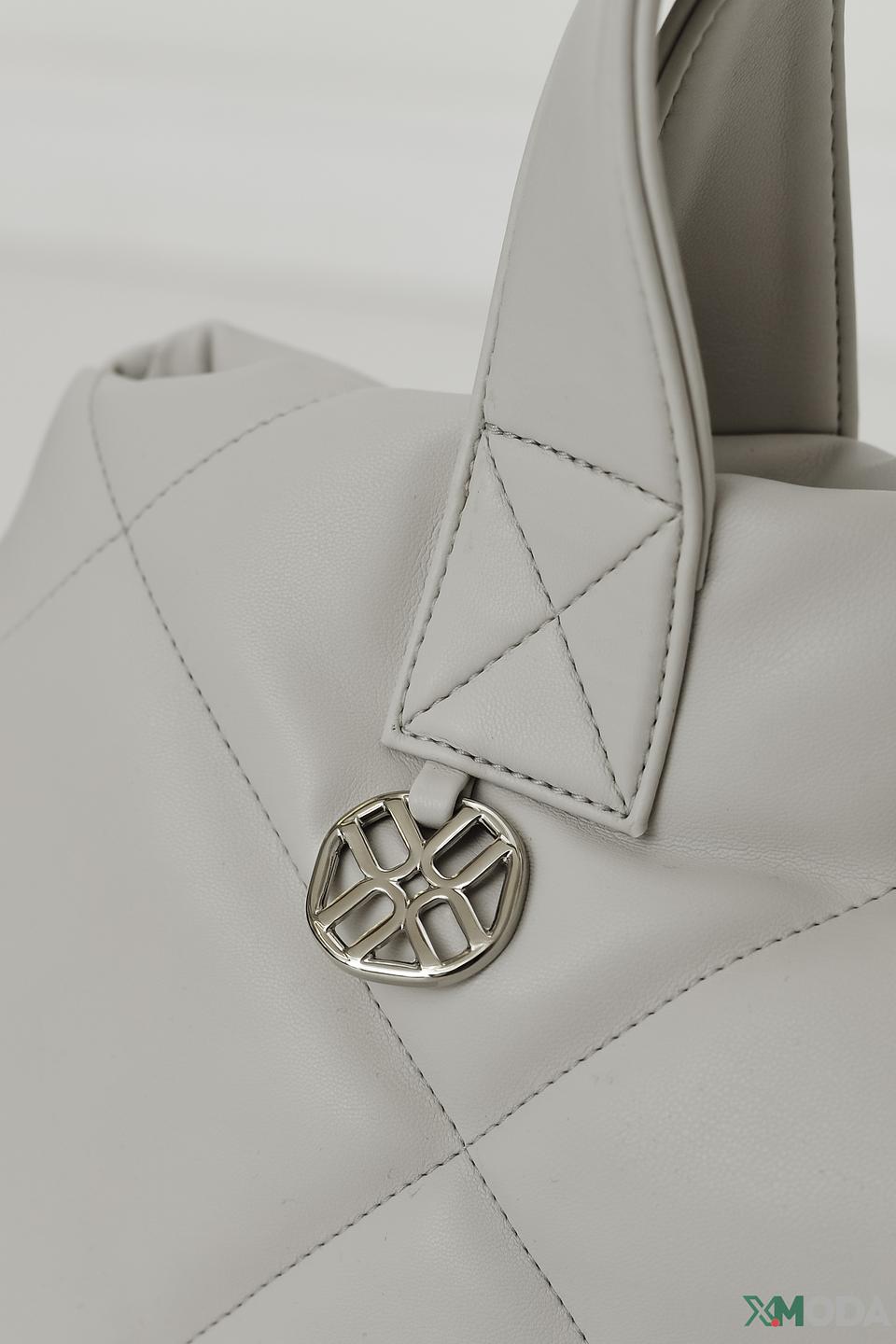 Сумка Unisa стеганая белая