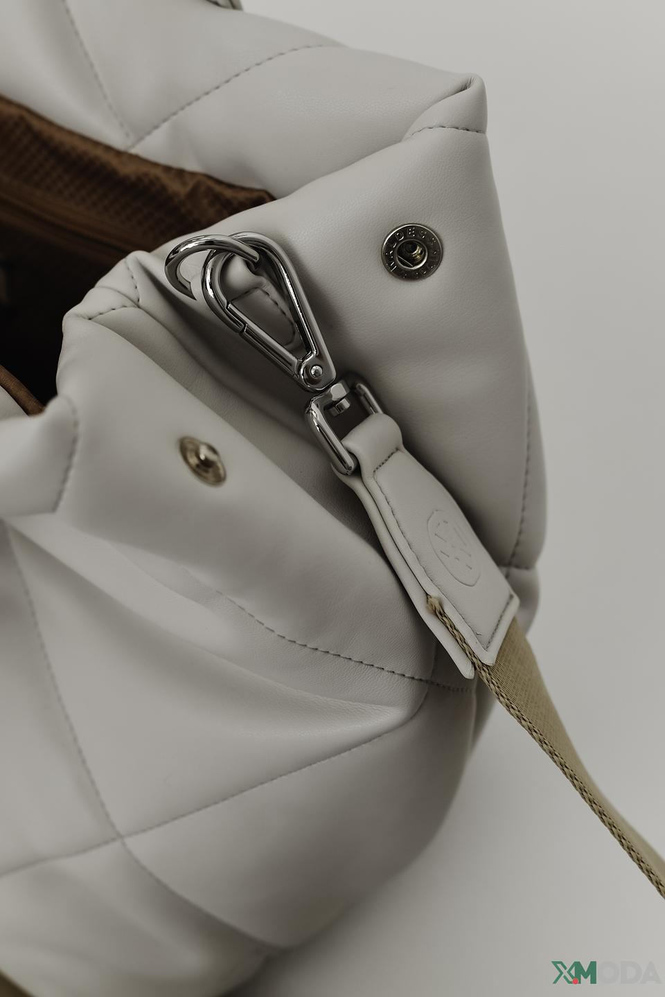 Сумка Unisa стеганая белая