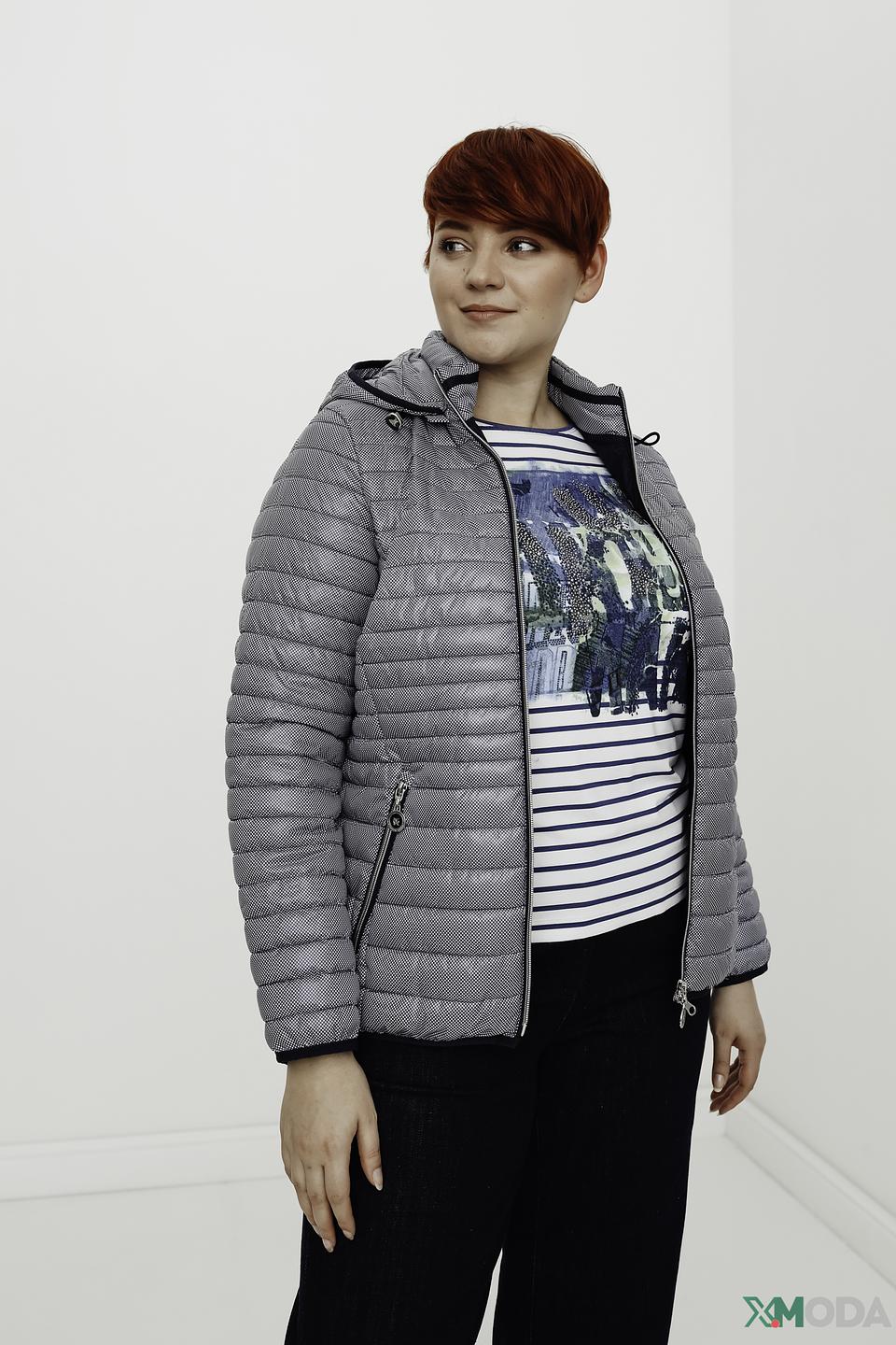 Куртка Lebek стеганая серая