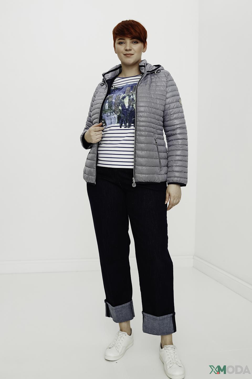 Куртка Lebek стеганая серая