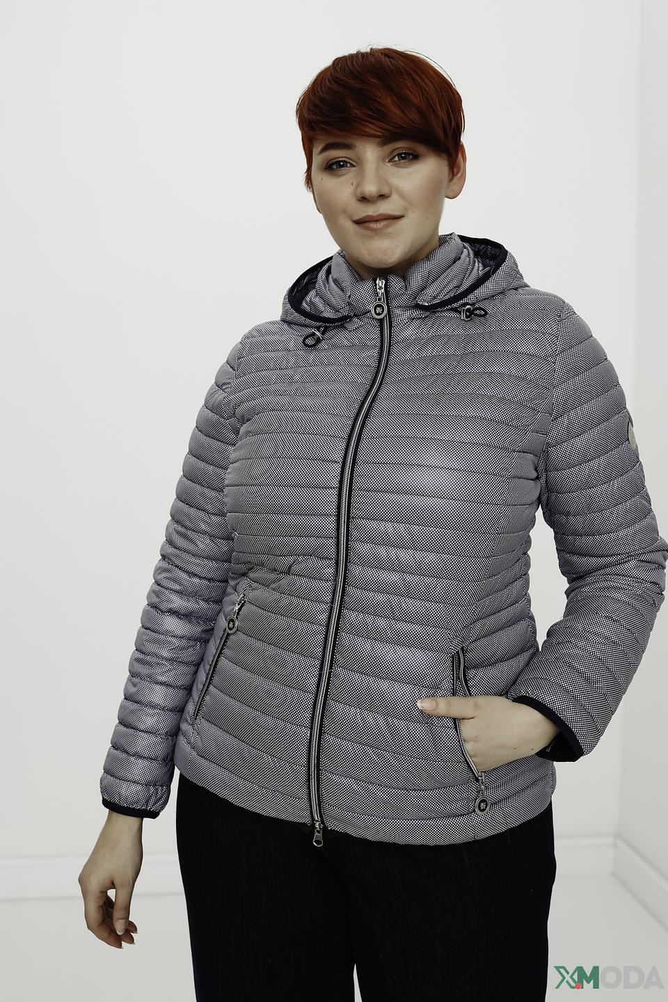 Куртка Lebek стеганая серая