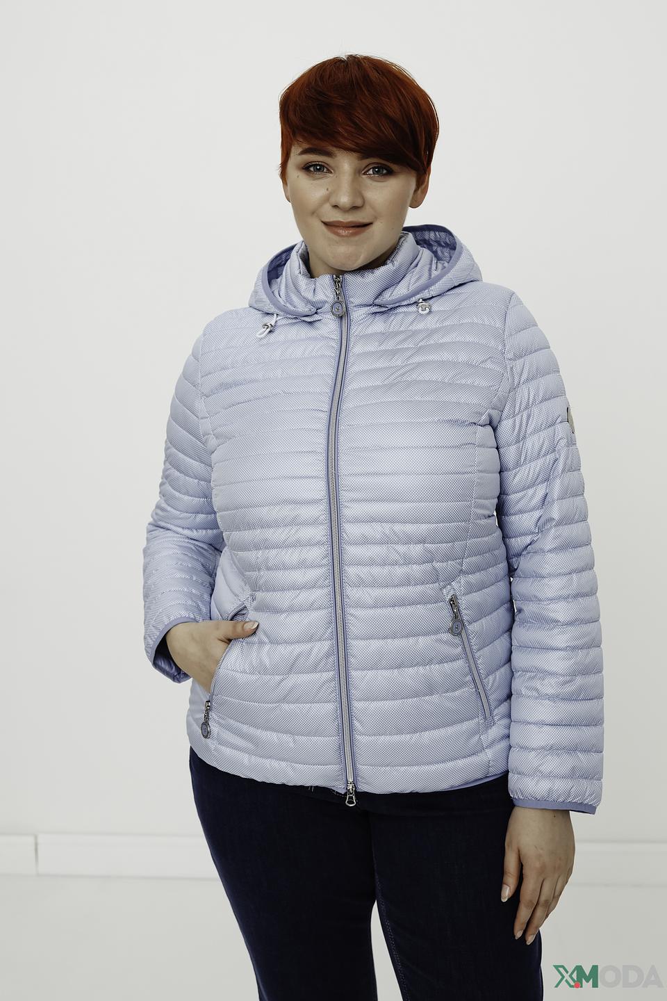Куртка Lebek стеганая голубая