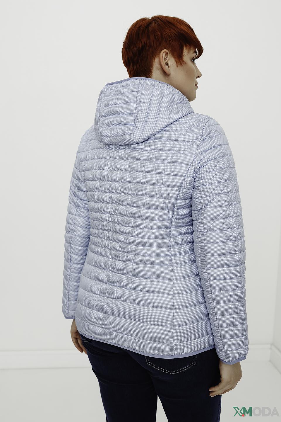 Куртка Lebek стеганая голубая