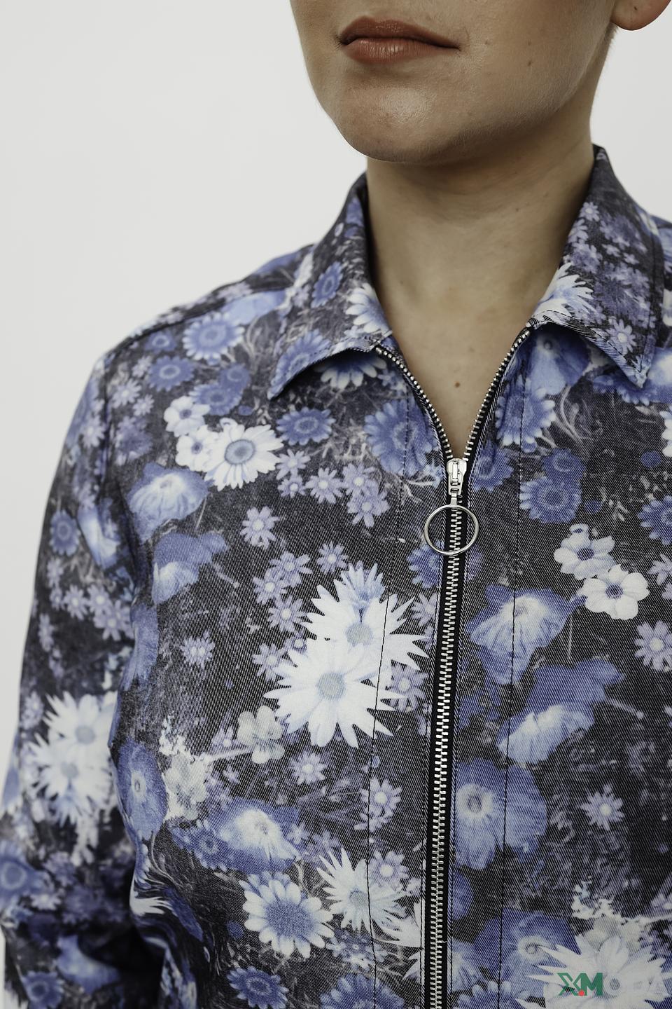 Жакет Frank Walder с цветочным принтом