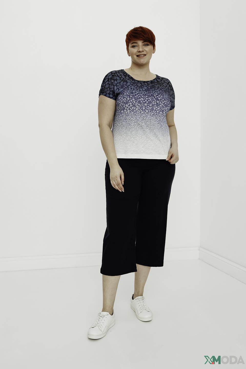 Брюки кюлоты Via Appia чёрные