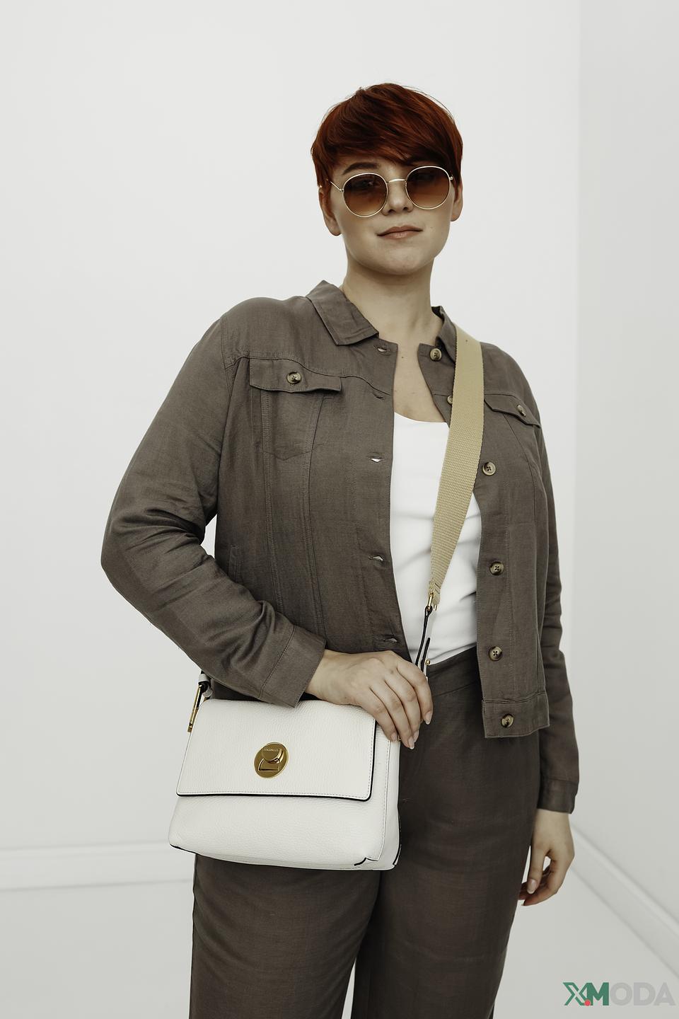 Сумка Coccinelle LD0120601/LIYA белая