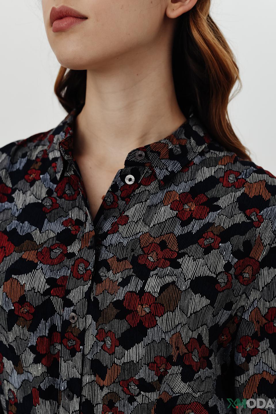 Платье s.Oliver с цветочным принтом