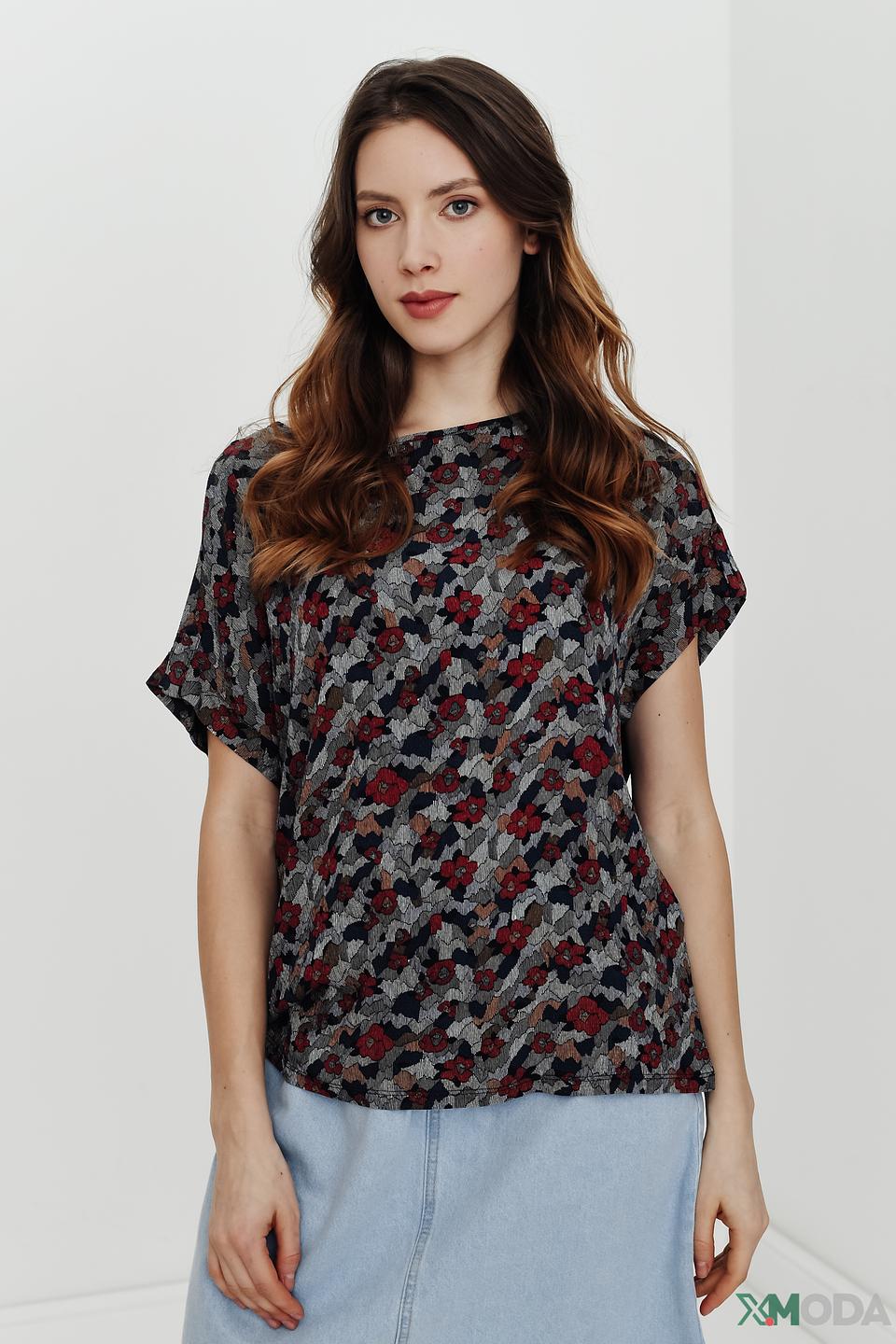 Блуза s.Oliver с цветочным принтом