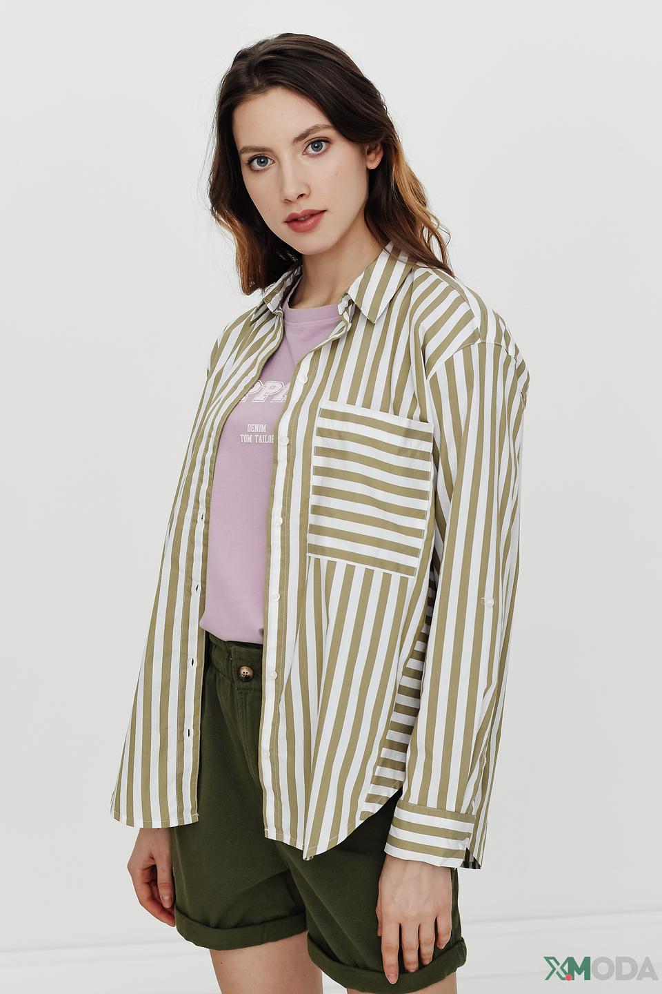 Рубашка Tom Tailor в полоску