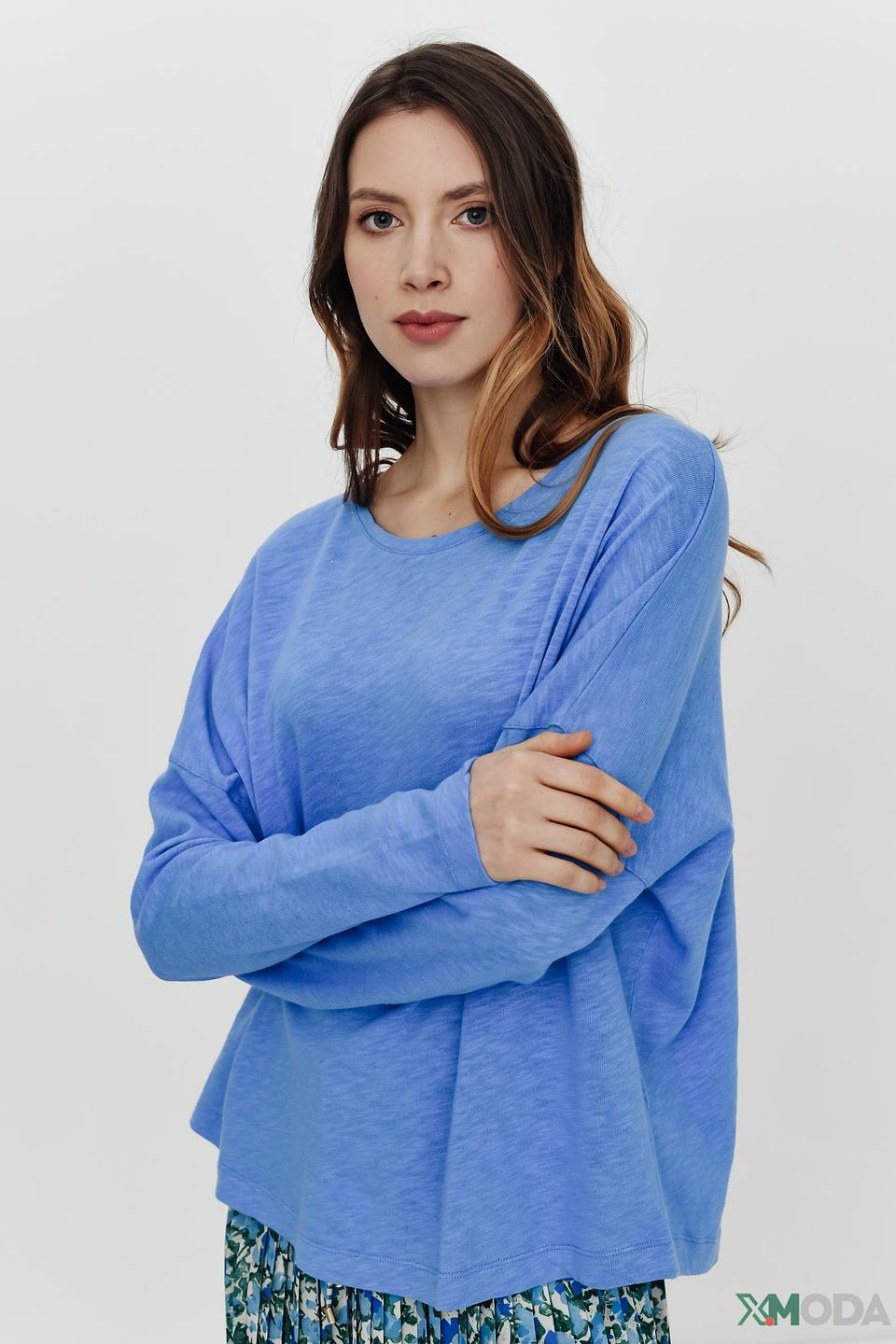 Пуловер Rich and Royal голубой