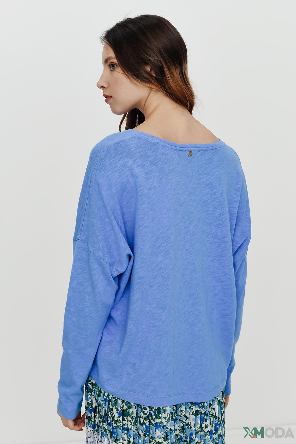 Пуловер Rich and Royal голубой