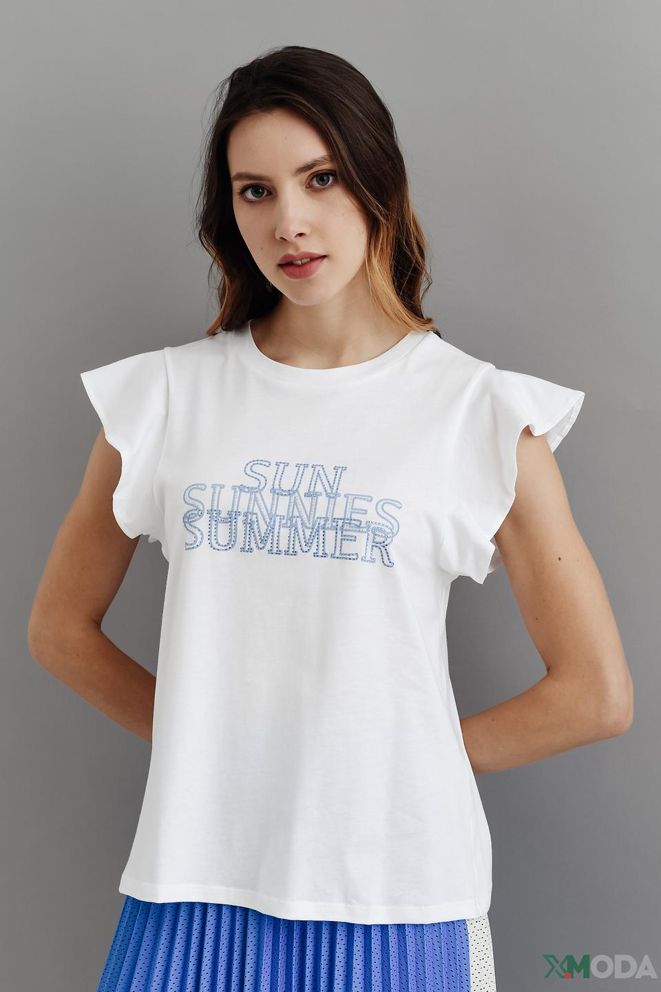 Футболка Rich and Royal с принтом