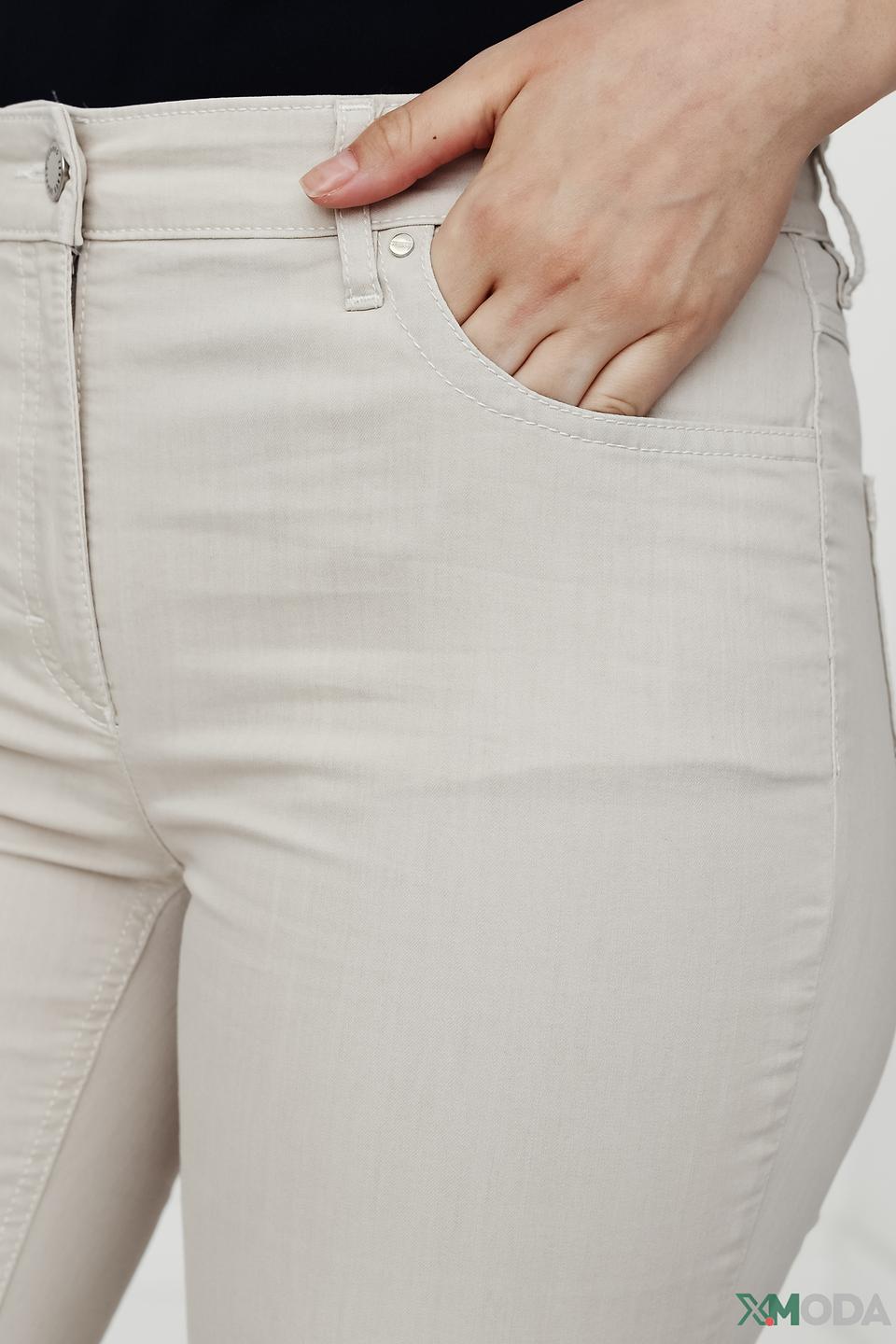 Джинсы Zerres бежевые прямые