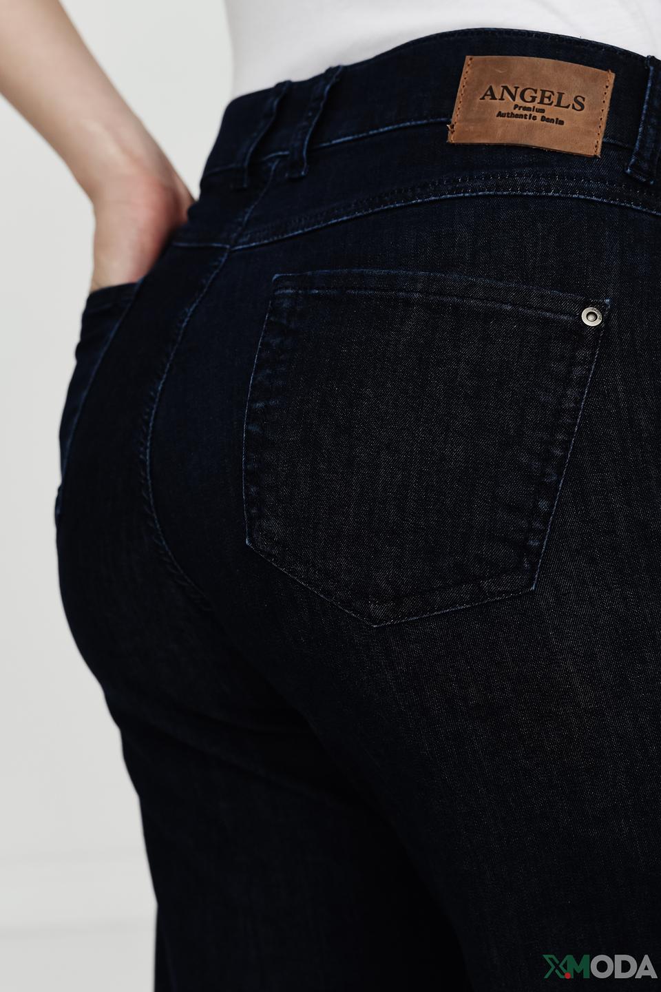 Джинсы Angels клеш тёмно-синие