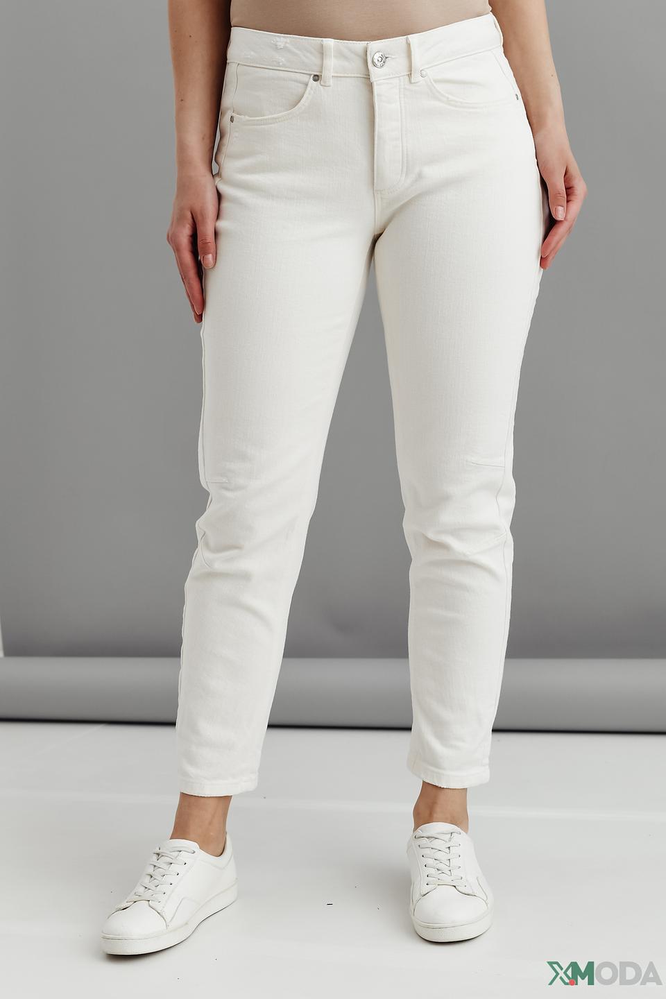 Джинсы Oui белые прямые