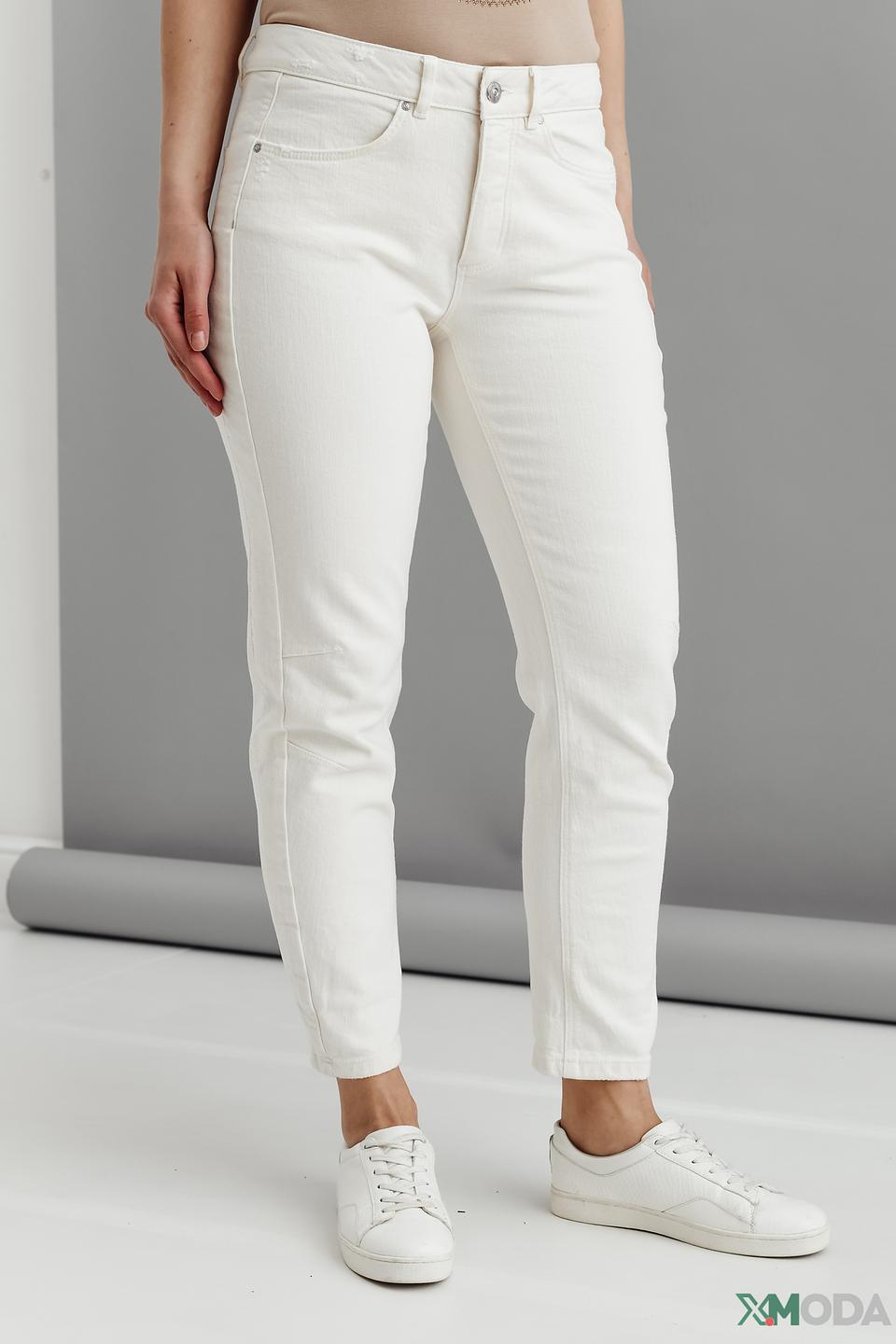 Джинсы Oui белые прямые