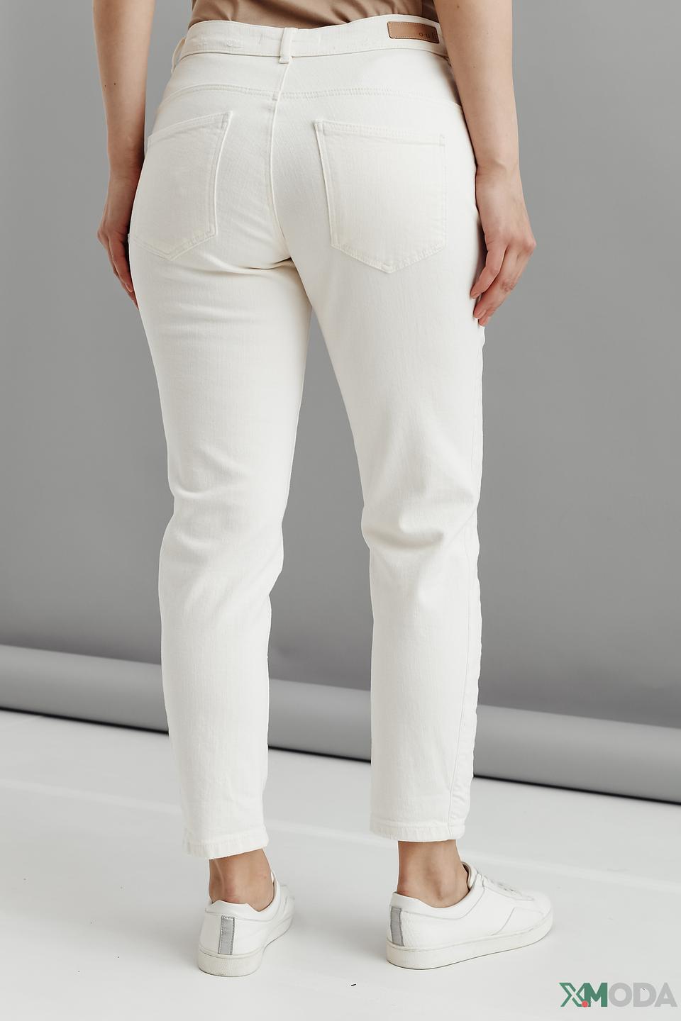 Джинсы Oui белые прямые