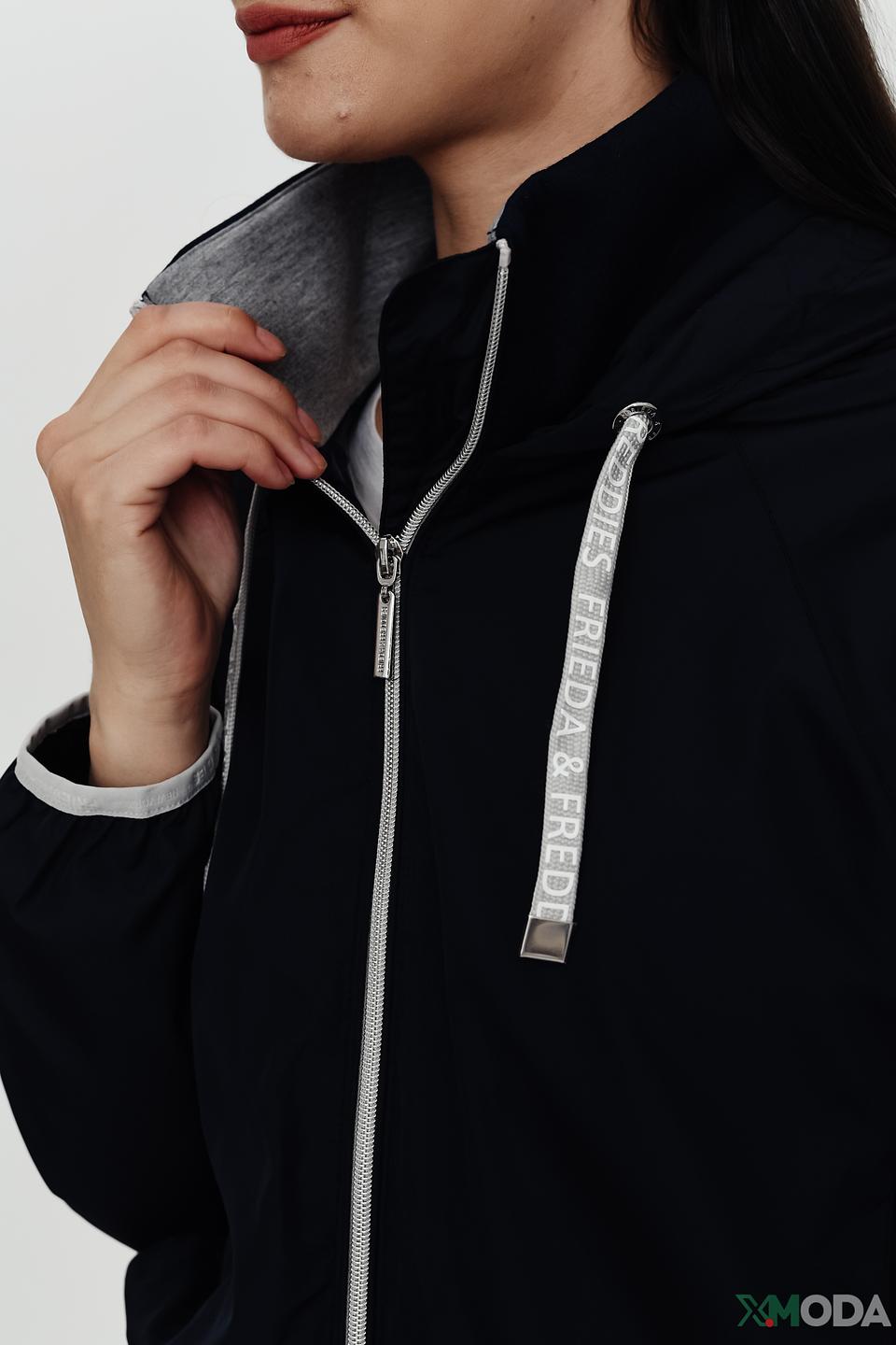 Куртка Frieda and Freddies синяя с серым