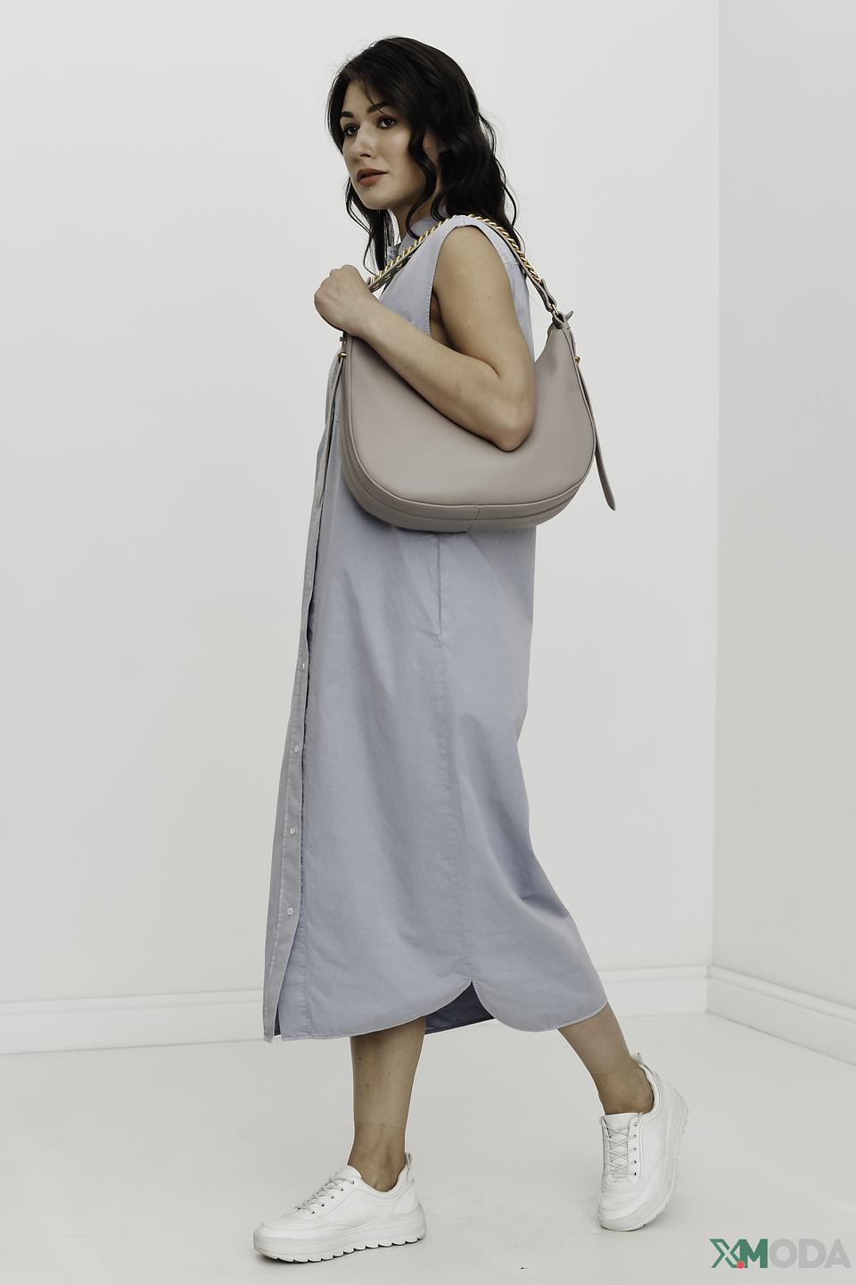 Платье рубашка Marc O Polo голубое