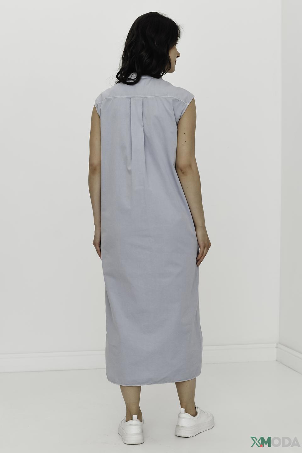 Платье рубашка Marc O Polo голубое