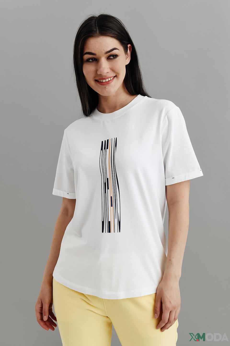 Футболка Be Yourself с принтом