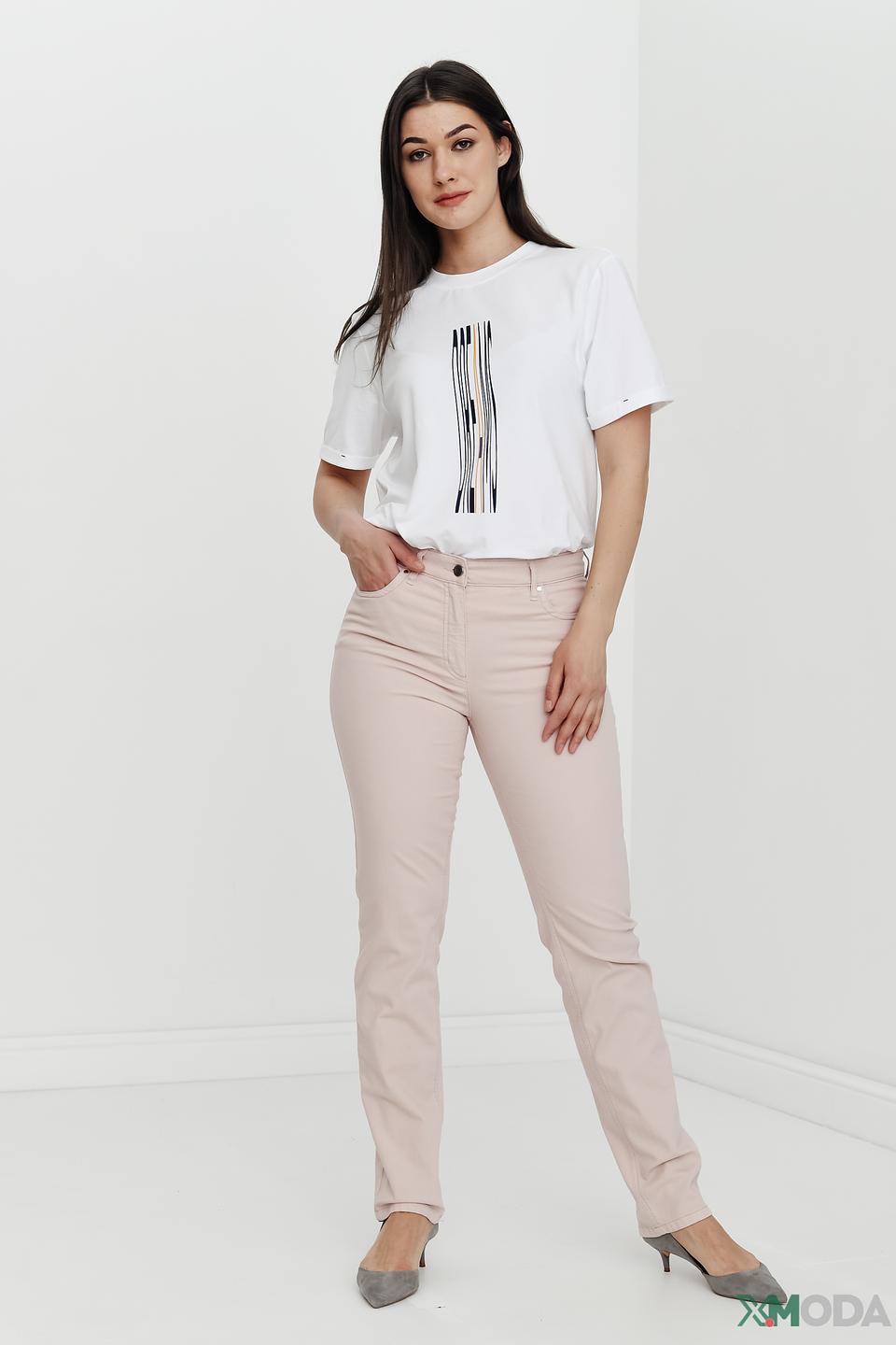 Джинсы Zerres пудровые