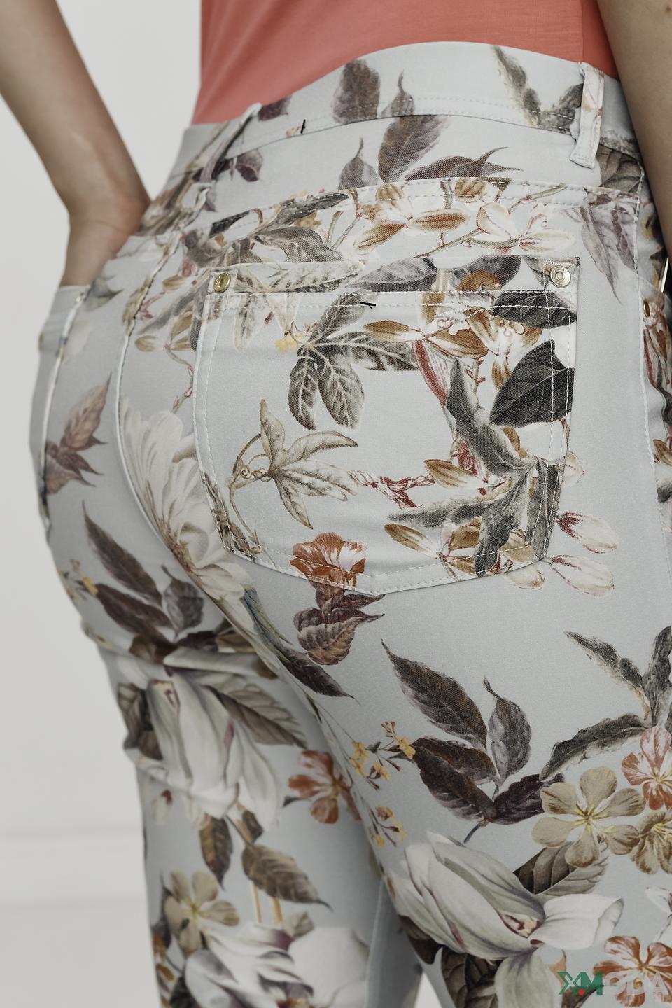 Капри Zerres с цветочным принтом