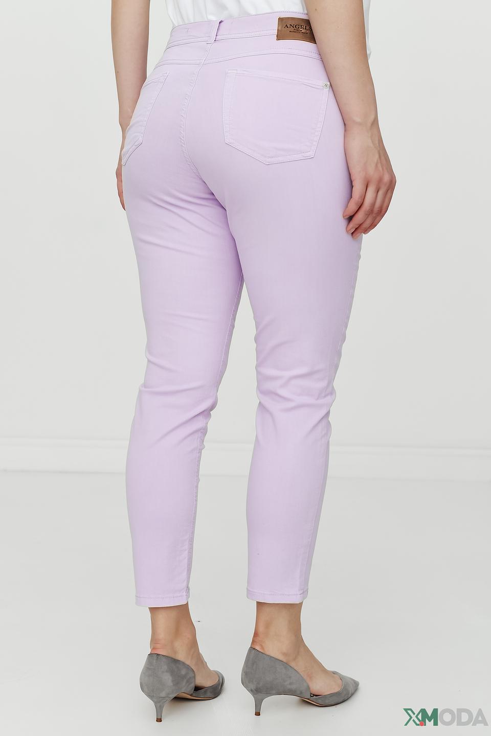 Джинсы Angels лавандовые Slim Fit