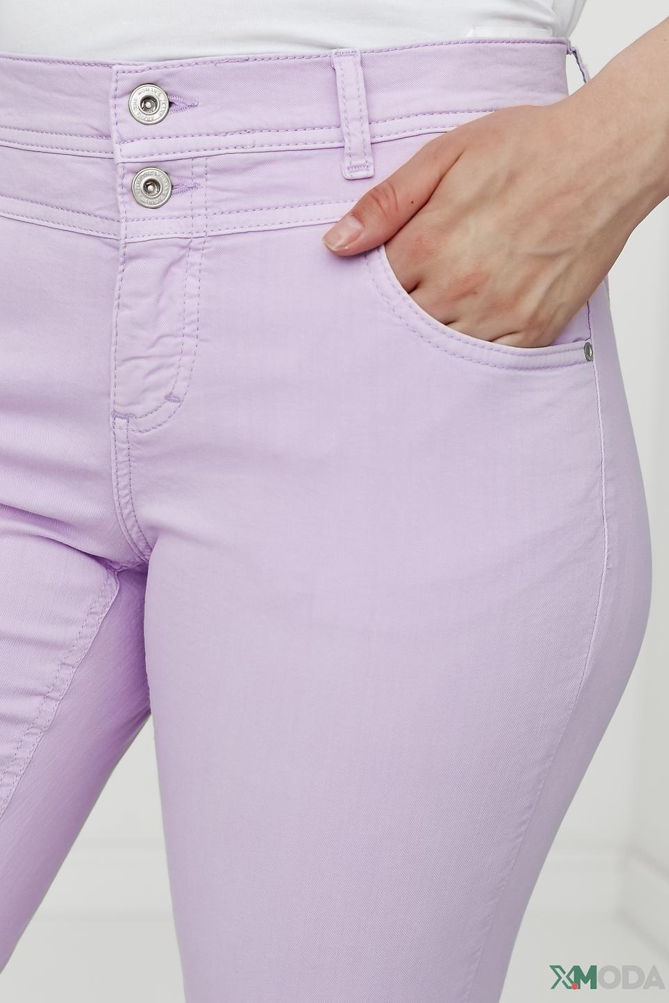 Джинсы Angels лавандовые Slim Fit