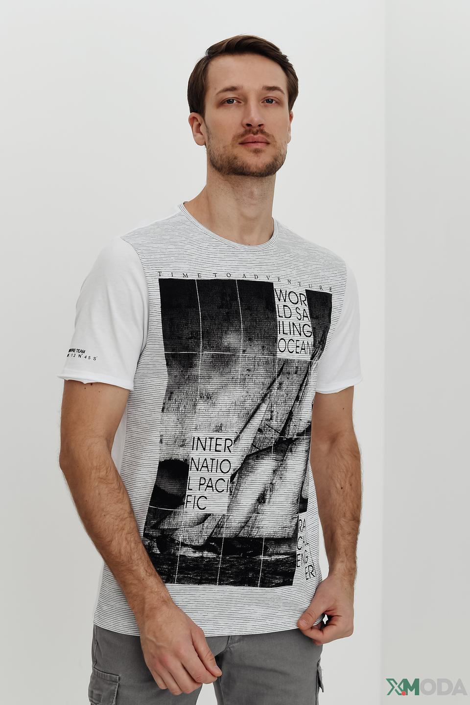 Футболка Monte Carlo с принтом