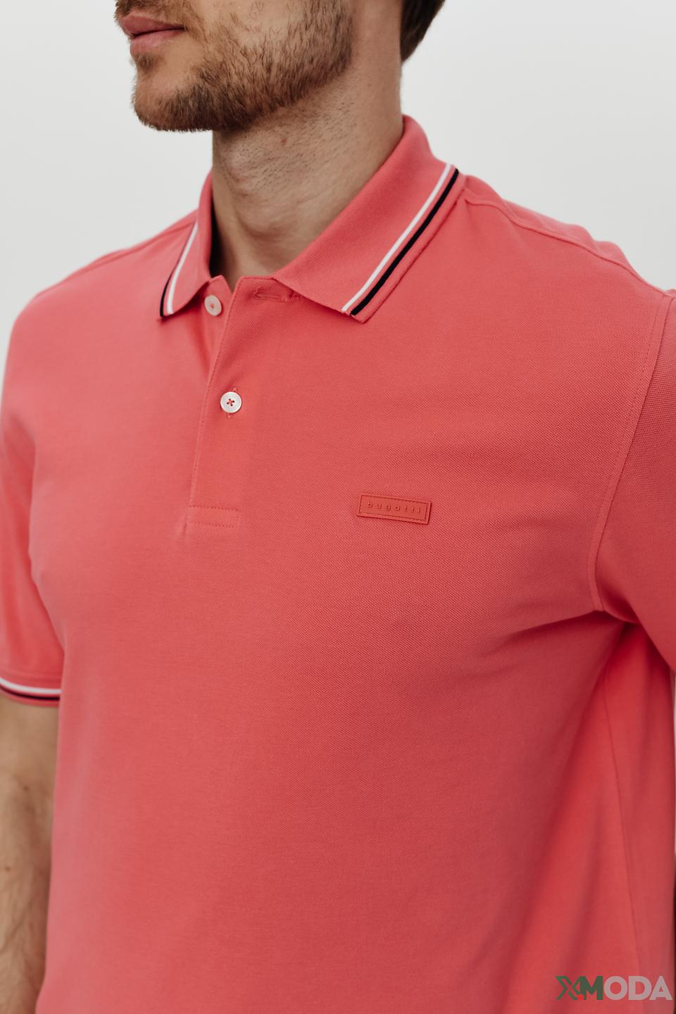 Поло Bugatti персиковое