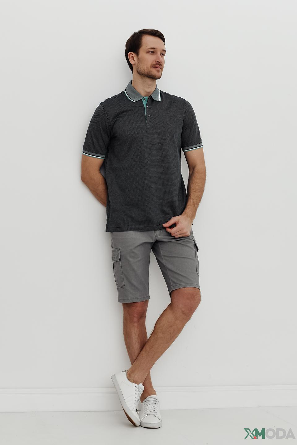 Поло Bugatti в клетку