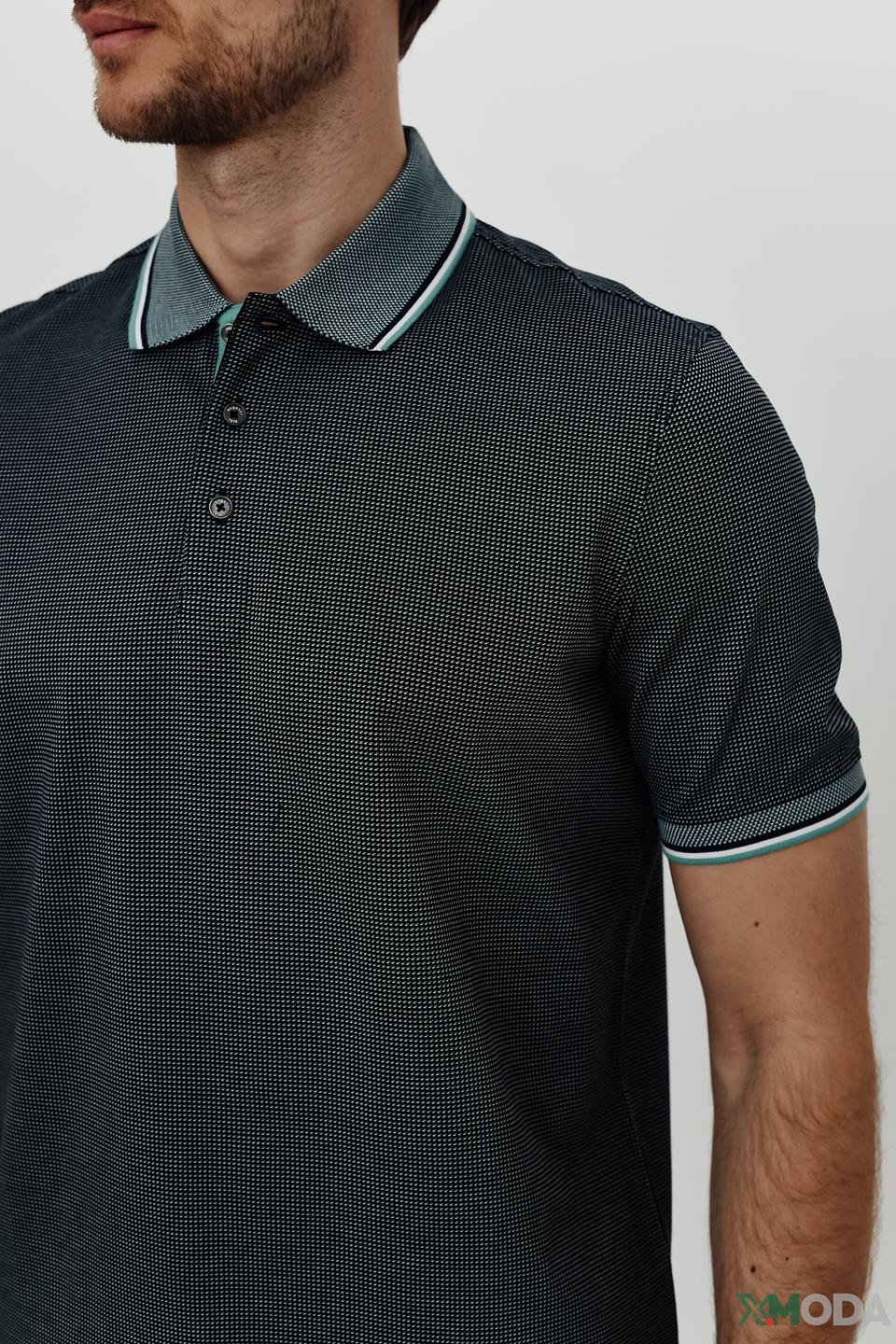 Поло Bugatti в клетку