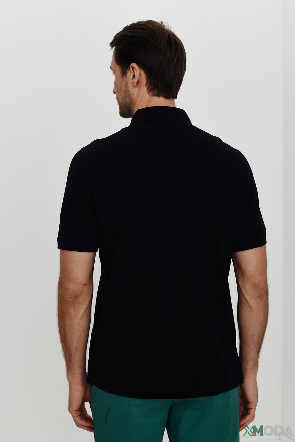 Поло Bugatti чёрный