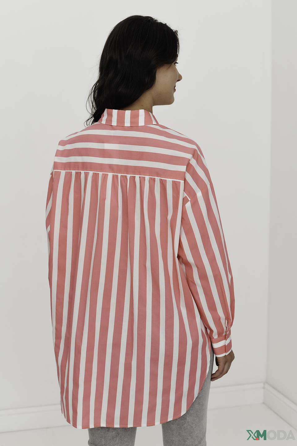 Рубашка You Just White в полоску