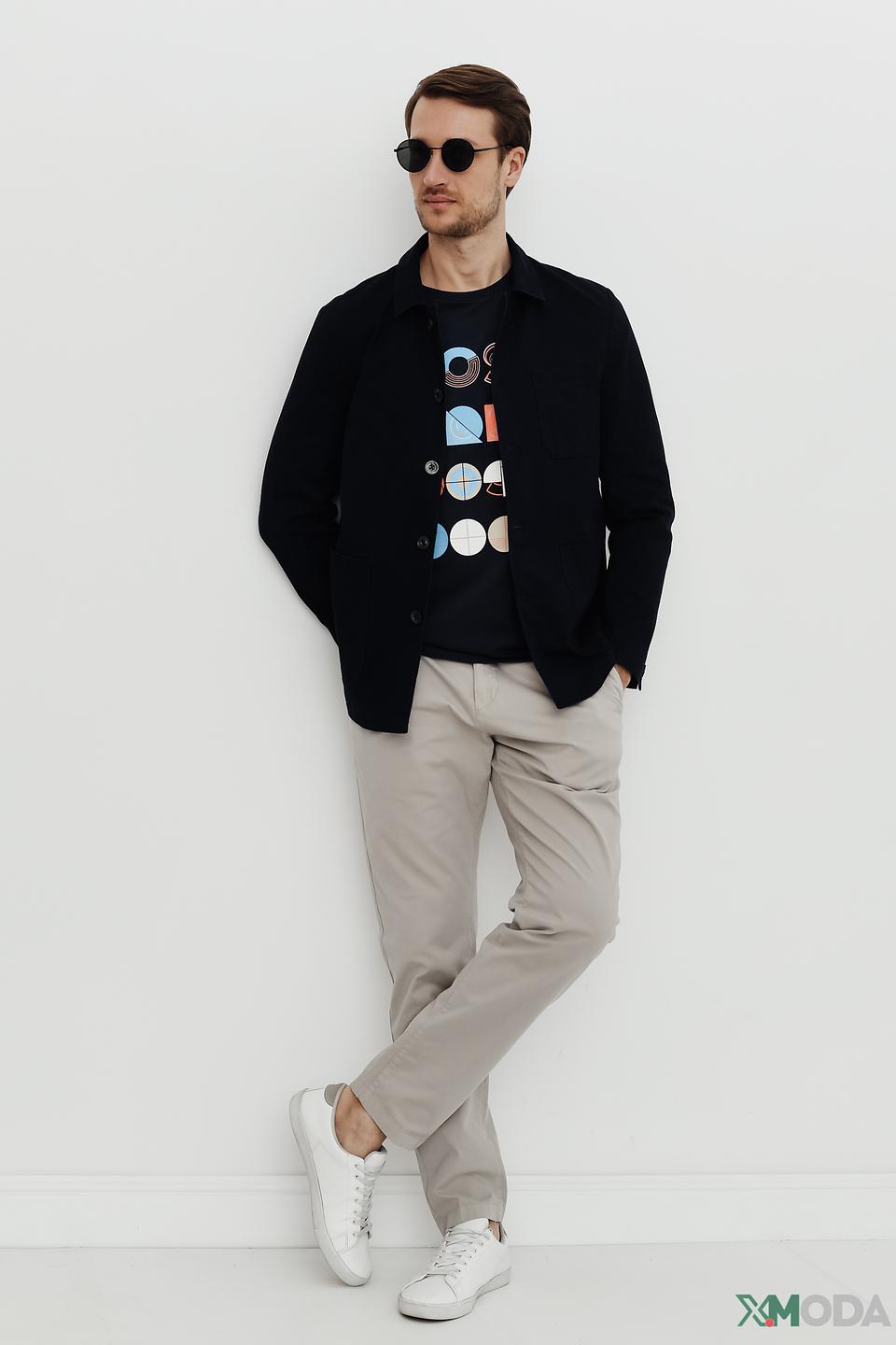 Пиджак Bugatti чёрный приталенный