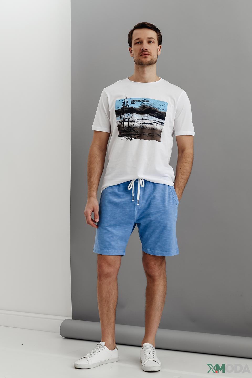 Шорты Ragman голубые