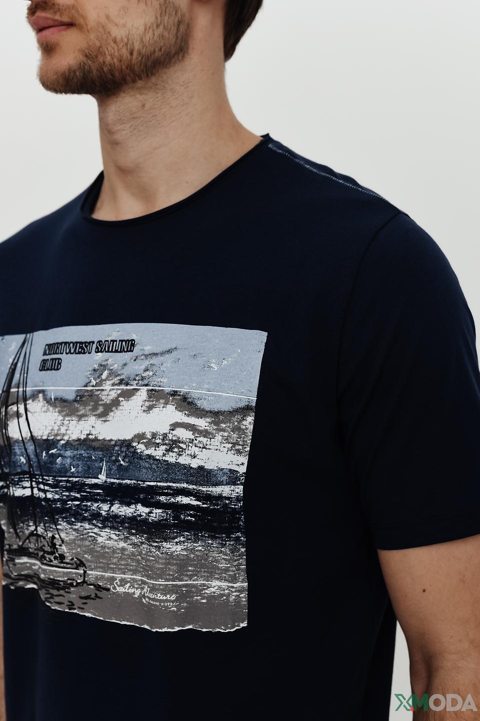 Футболка Monte Carlo с принтом