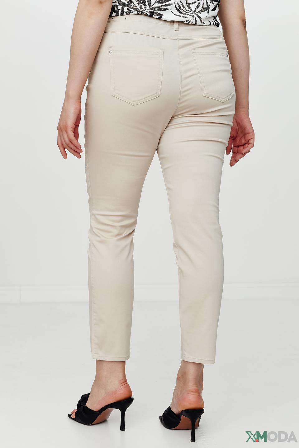 Брюки Relaxed by Toni бежевые