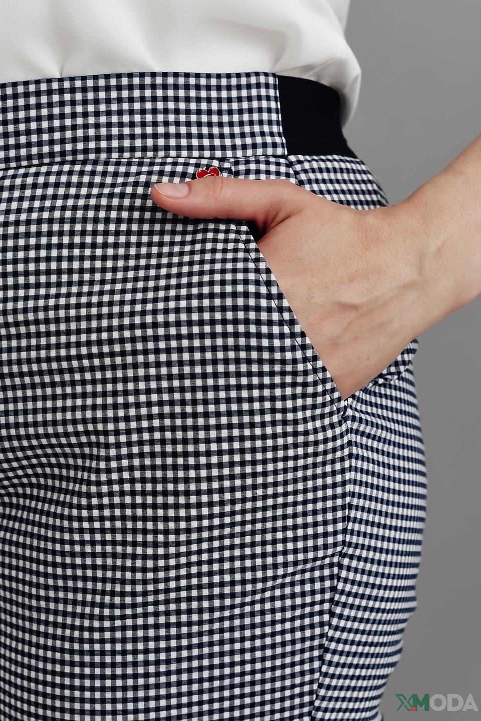 Брюки Relaxed by Toni в клетку